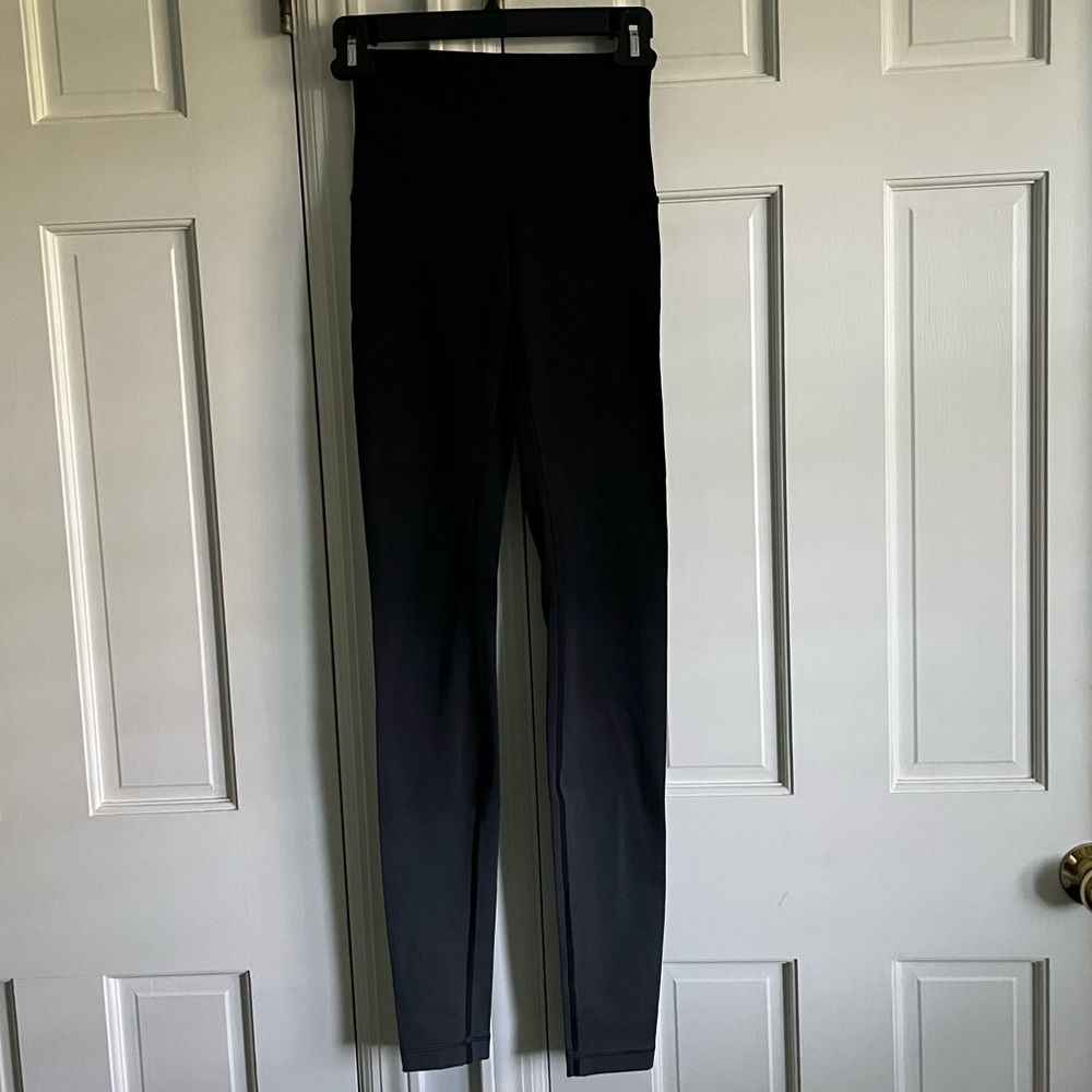 Lululemon Wunder Under Ombre Leggings, size 2
